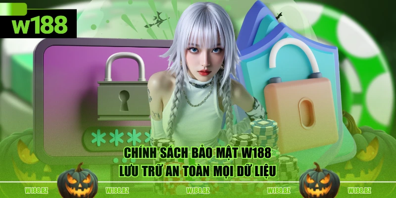 Chính sách bảo mật W188 lưu trữ an toàn mọi dữ liệu
