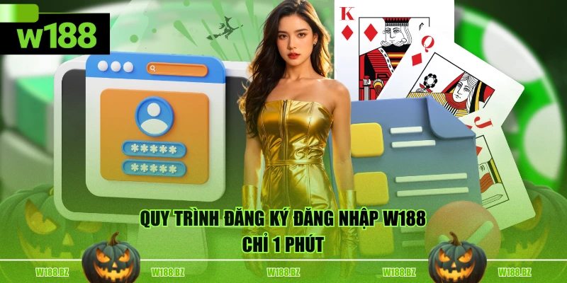 Quy trình đăng ký đăng nhập W188 chỉ 1 phút